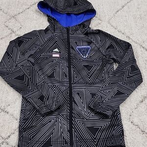 ADIDAS Marvel Black Panther Fleece Hoodie Kids'‎ size XS Superhero Edition